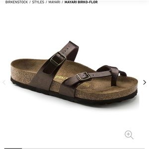 Sz 39 Birkenstock Mayari in Graceful Toffee